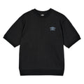 Black-Allure - Front - Umbro Mens Core Short-Sleeved Sweatshirt