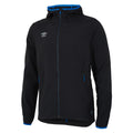 Black - Front - Umbro Mens Shower Training Jacket