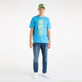 Malibu Blue - Pack Shot - Umbro Mens MTV T-Shirt