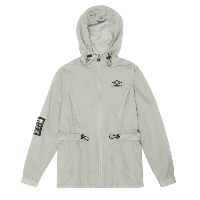 Mist-Black - Front - Umbro Womens-Ladies Tech ZT Reflective Jacket
