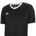 Black-White - Side - Umbro Mens Legacy Jersey