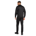 Black-White - Back - Umbro Mens Active Tricot Tracksuit