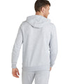 Black-Gray Marl - Back - Umbro Mens Big Logo Hoodie