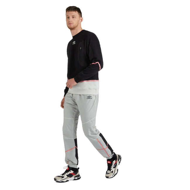 Black-Mist - Pack Shot - Umbro Mens Elite Tech Sweatshirt