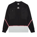 Black-Mist - Front - Umbro Mens Elite Tech Sweatshirt
