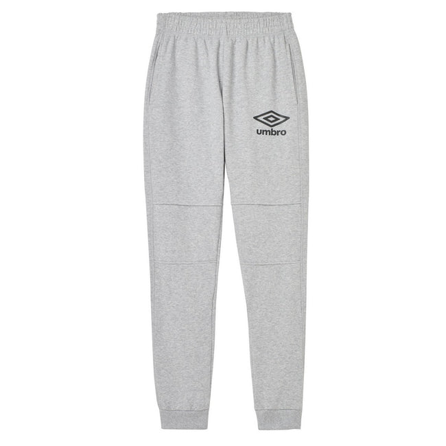 Black-Gray Marl - Front - Umbro Mens Active Style Skinny Sweatpants