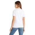 White-Allure - Back - Umbro Womens-Ladies Core Classic T-Shirt