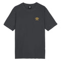 Collegiate Blue-Blazing Orange - Front - Umbro Mens Core Small Logo T-Shirt