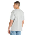 Collegiate Blue-Gray Marl - Back - Umbro Mens Core Small Logo T-Shirt