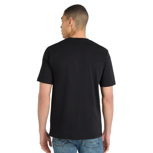 Black-Allure - Back - Umbro Mens Core Small Logo T-Shirt