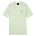Subtle Green-Lyons Blue - Front - Umbro Mens Core Small Logo T-Shirt