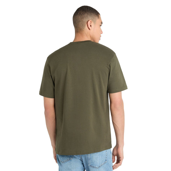Forest Night-Black - Back - Umbro Mens Core Small Logo T-Shirt
