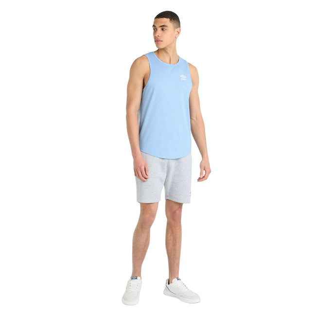 Allure-White - Pack Shot - Umbro Mens Core Tank Top