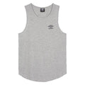 Collegiate Blue-Gray Marl - Front - Umbro Mens Core Tank Top
