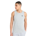 Collegiate Blue-Gray Marl - Lifestyle - Umbro Mens Core Tank Top