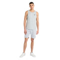 Collegiate Blue-Gray Marl - Pack Shot - Umbro Mens Core Tank Top