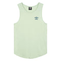 Subtle Green-Lyons Blue - Front - Umbro Mens Core Tank Top