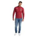Tibetan Red-Zinfandel - Lifestyle - Umbro Mens 23-24 Presentation England Rugby Jacket