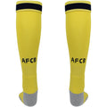 Yellow-Gray-Black - Back - Umbro Mens 23-24 AFC Bournemouth Third Socks