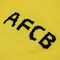 Yellow-Gray-Black - Pack Shot - Umbro Mens 23-24 AFC Bournemouth Third Socks
