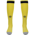 Yellow-Gray-Black - Front - Umbro Mens 23-24 AFC Bournemouth Third Socks