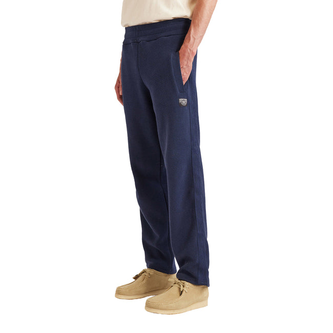 Navy - Side - Umbro Mens Percival Tracksuit Bottoms