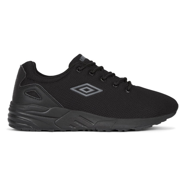 Black-Gray - Front - Umbro Mens Classic Cup Tech Sneakers