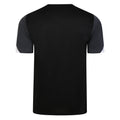 Black-White-Carbon - Back - Umbro Childrens-Kids Total Training Jersey