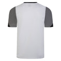 White-Titanium-Black - Back - Umbro Mens Total Training Jersey