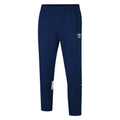 Navy-White - Front - Umbro Mens Total Training Knitted Sweatpants