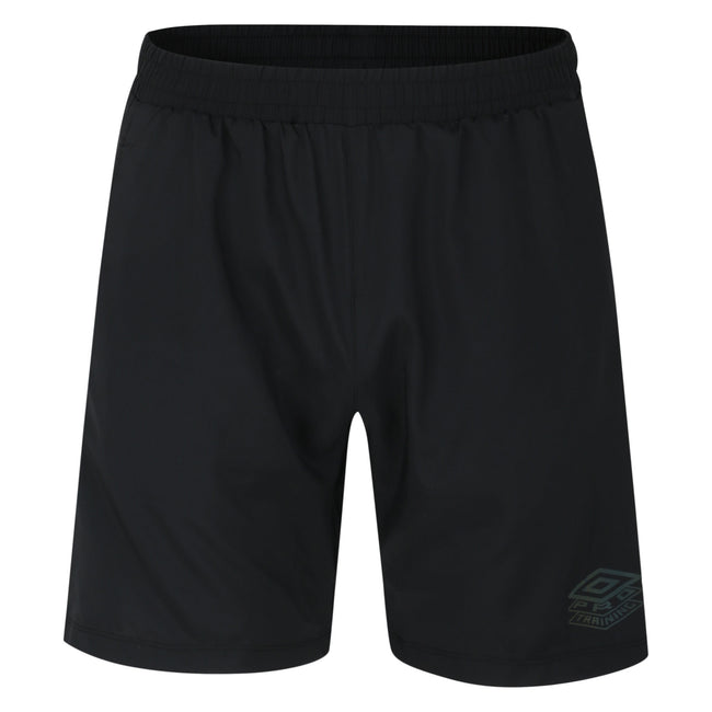 Black-Andean Toucan - Front - Umbro Mens Pro Woven Training Sweat Shorts