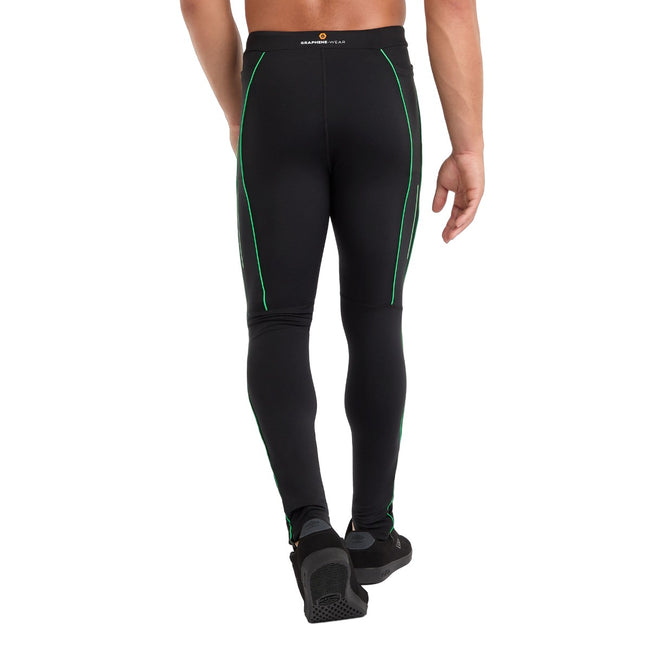 Black-Andean Toucan - Back - Umbro Mens Pro Elite Training Running Tights