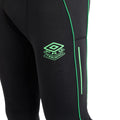 Black-Andean Toucan - Side - Umbro Mens Pro Elite Training Running Tights