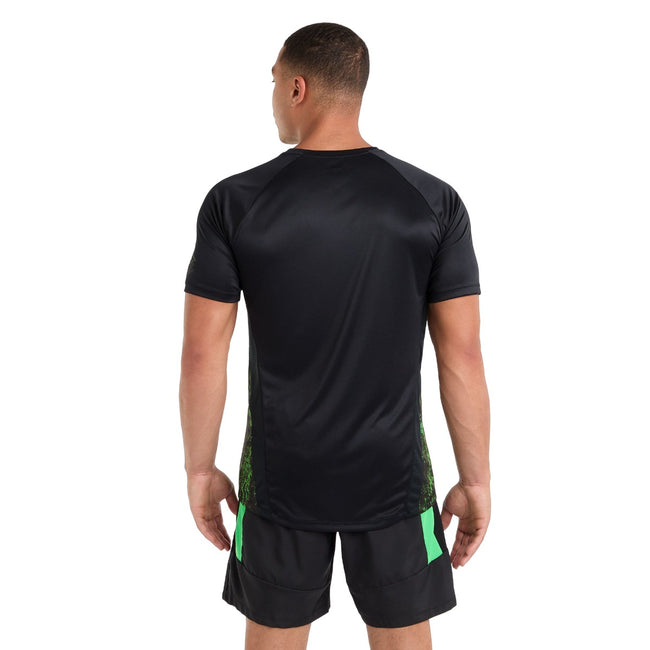 Black-Andean Toucan - Back - Umbro Mens Pro Elite Graphic Print Training Jersey