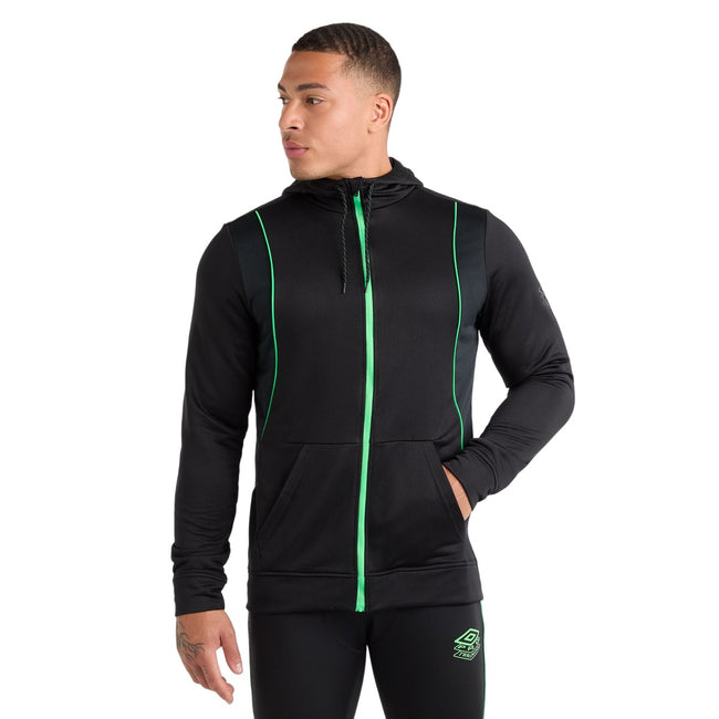 Black-Andean Toucan - Lifestyle - Umbro Mens Pro Training Full Zip Hoodie