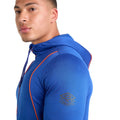 Deep Surf-Vermillion Orange - Lifestyle - Umbro Mens Pro Training Full Zip Hoodie
