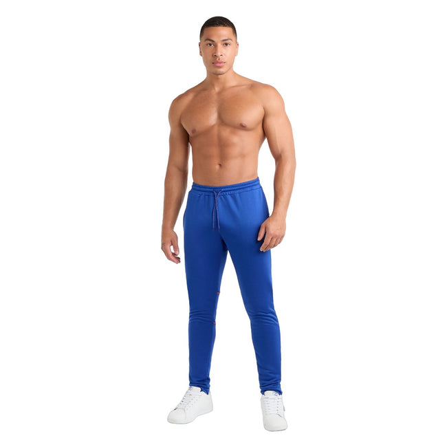 Deep Surf-Vermillion Orange - Pack Shot - Umbro Mens Pro Polyester Training Sweatpants