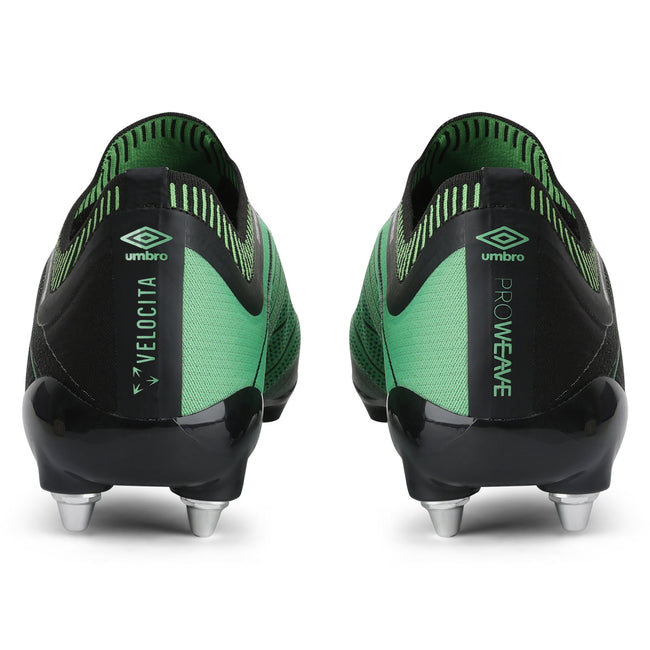 Black-Alexandrite-Toucan - Back - Umbro Mens Velocita Elixir Pro Soccer Cleats