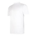 White-Black - Back - Umbro Mens Essential Polo Shirt