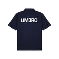 Navy - Back - Umbro Mens Nigel Cabourn Polo Shirt