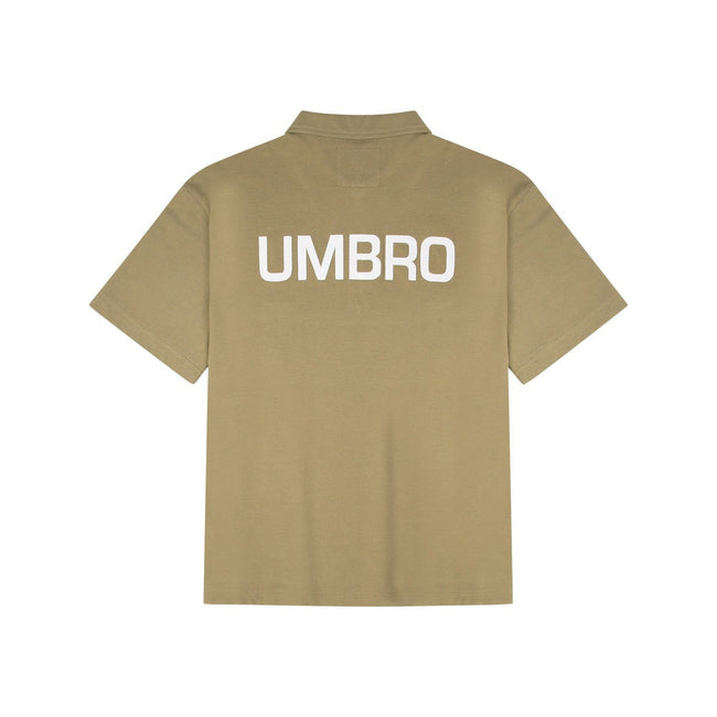 Army - Back - Umbro Mens Nigel Cabourn Polo Shirt