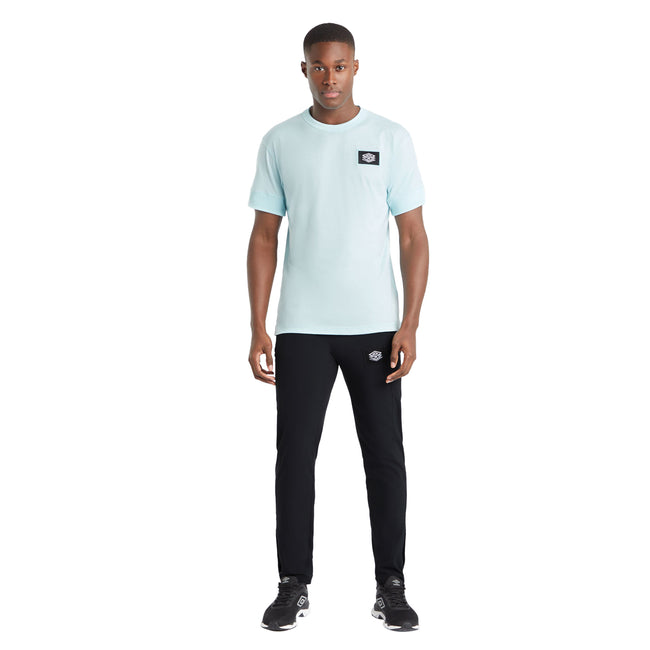 Black - Side - Umbro Mens Pro Presentation Training Tracksuit Bottoms