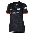 Black-White-Orange - Front - Osprey 22-23 Umbro Jersey
