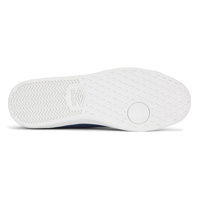 Navy-White - Back - Umbro Mens Classic Cup Perforated Sneakers