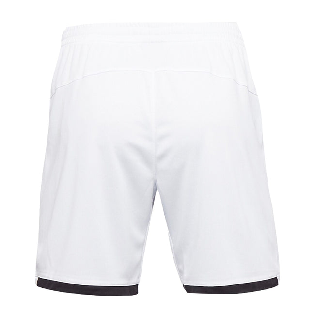White-Black - Back - Umbro Childrens-Kids Premier Shorts