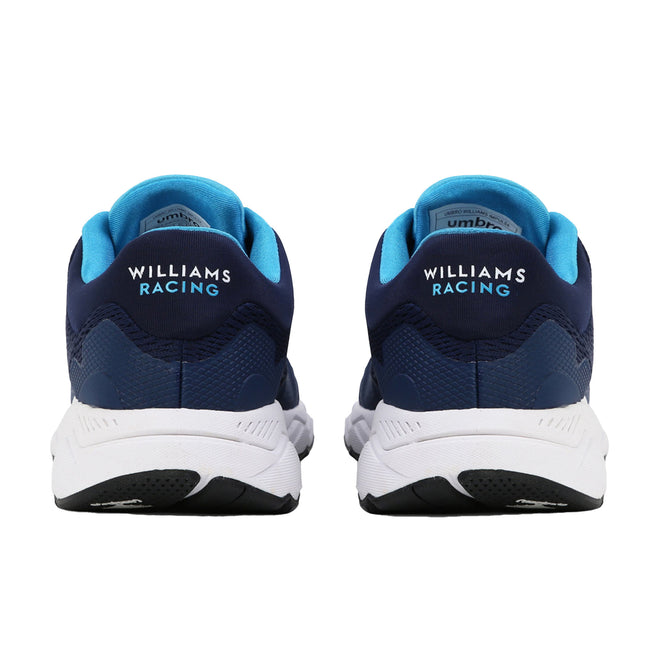 Oxford Blue-White-Electric Blue - Back - Williams Racing Mens Impulsa Umbro Sneakers