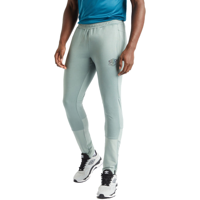 Chinois Green - Side - Umbro Mens Pro Training Tracksuit Bottoms