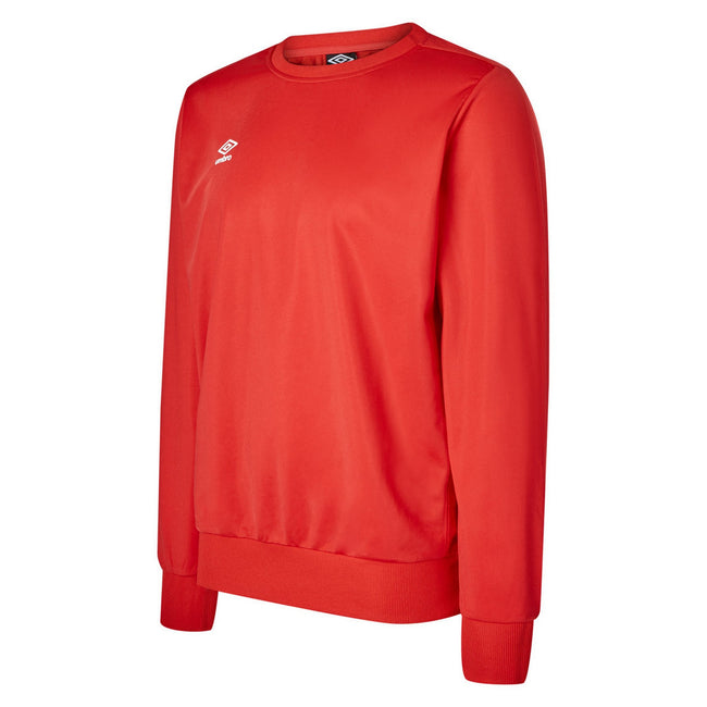 Vermillion - Front - Umbro Mens Polyester Sweatshirt