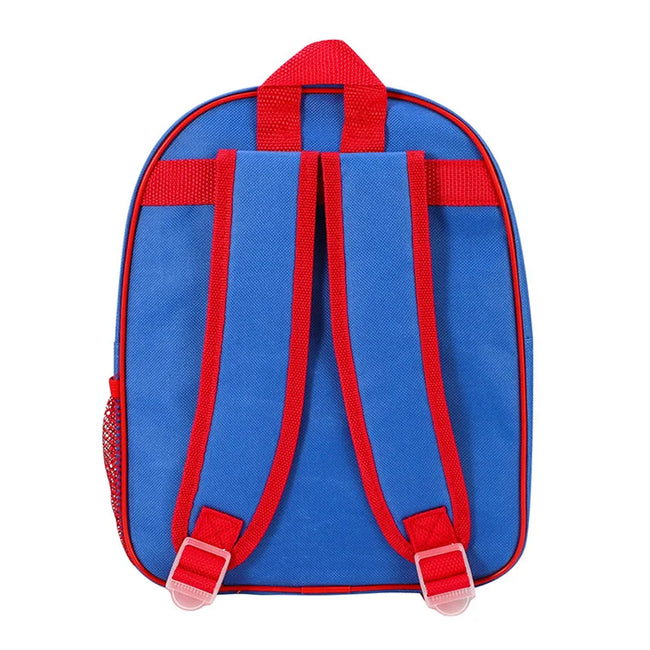 Red-Blue - Back - Marvel Childrens-Kids Spider-man Backpack