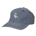 Blue - Front - Foxbury Childrens Girls Unicorn Baseball Cap